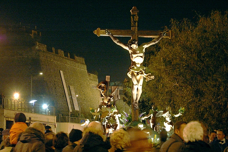 DSC_2395.jpg - CRISTO MORTO IN CROCE - ignoto di scuola romana del XVI secolo.