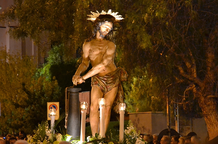 11-DSC_0030.jpg - CRISTO LEGATO AL PALO – autore ignoto genovese del XVIII secolo.